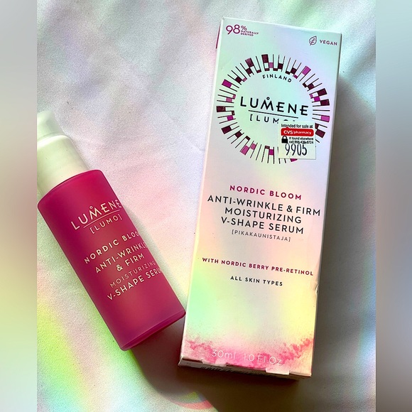 Lumene Nordic Bloom Anti-Wrinkle Firm Face Moisturizing Serum - 1 fl oz - Picture 1 of 6